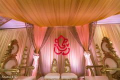 Draping details of the venue Draping details of the venue