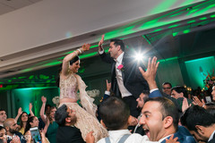 Indian bride and groom having a great time Indian bride and groom having a great time