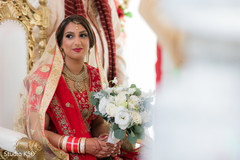 Glamorous Indian bride at her wedding. Glamorous Indian bride at her wedding.