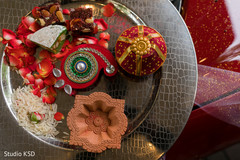 Colorful Indian wedding ceremony accessories. Colorful Indian wedding ceremony accessories.