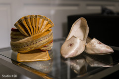 Indian groom's ceremony accessories. Indian groom's ceremony accessories.