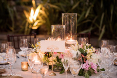 Indian wedding ivory table number. Indian wedding ivory table number.