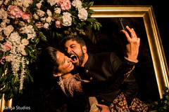 Maharani and raja Indian wedding portrait decoration. Maharani and raja Indian wedding portrait decoration.