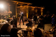 Indian wedding reception speech capture. Indian wedding reception speech capture.