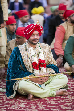 Indian groom portrait. Indian groom portrait.