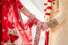 Indian bride and groom close up capture Indian bride and groom close up capture