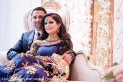 Maharani and Raja looking at the camera Maharani and Raja looking at the camera