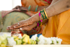 Closeup capture of Indian bride's hands. Closeup capture of Indian bride's hands.