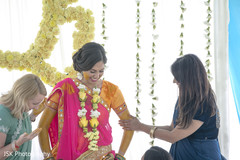 Dazzling bride getting ready for Haldi ceremony Dazzling bride getting ready for Haldi ceremony