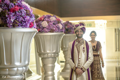Sweet Indian bride about to meet the groom. Sweet Indian bride about to meet the groom.