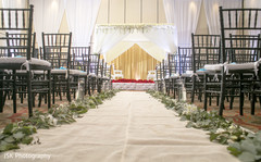 Indian wedding ceremony aisle decoration. Indian wedding ceremony aisle decoration.