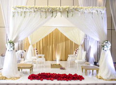 Marvelous Indian wedding mandap decoration. Marvelous Indian wedding mandap decoration.