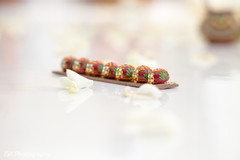 Indian wedding ceremony saptapadi nuts for ritual. Indian wedding ceremony saptapadi nuts for ritual.