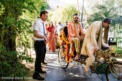 ndian groom with special guests making his arrival ndian groom with special guests making his arrival