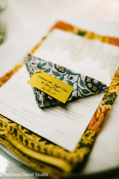 Close up capture of the invitations Close up capture of the invitations