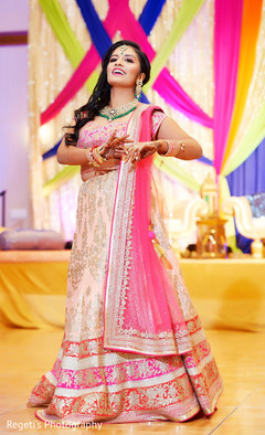Maharani performing a choreography Maharani performing a choreography