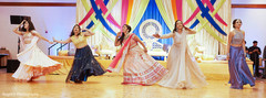 Maharani dancing with bridesmaids Maharani dancing with bridesmaids