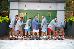 Incredible capture of Indian groom with groomsmen. Incredible capture of Indian groom with groomsmen.