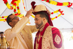 Indian groom at his wedding ceremony ritual capture. Indian groom at his wedding ceremony ritual capture.