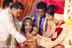 Maharani and Rajah at their wedding ceremony ritual. Maharani and Rajah at their wedding ceremony ritual.