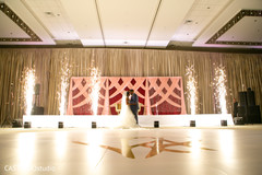 Dreamy Indian couple's reception photography. Dreamy Indian couple's reception photography.