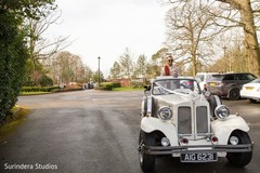 Charming Indian groom on his wedding vehicle. Charming Indian groom on his wedding vehicle.