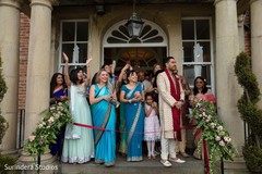 Indian wedding guests waiting for groom capture. Indian wedding guests waiting for groom capture.