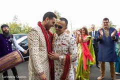 Indian groom at his baraat celebration. Indian groom at his baraat celebration.