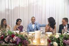 See this lovely Indian couple at reception party. See this lovely Indian couple at reception party.