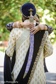Indian bride holding the kirpan Indian bride holding the kirpan