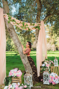 Indian bride posing with amazing dress Indian bride posing with amazing dress