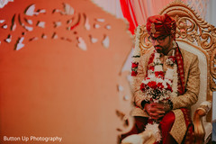 Indian groom waiting for the Maharani Indian groom waiting for the Maharani