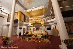 Decor details of the Indian wedding reception Decor details of the Indian wedding reception