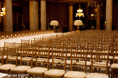 Chair setup for the ceremony reception Chair setup for the ceremony reception