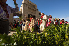 Indian wedding guests during the amazing baraat Indian wedding guests during the amazing baraat