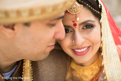 Indian bride looking at the camera Indian bride looking at the camera