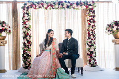 Indian couple posing for pictures Indian couple posing for pictures