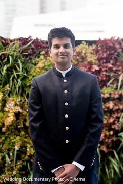 Portrait of elegant Indian groom Portrait of elegant Indian groom