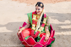 Indian bride about to make her entrance Indian bride about to make her entrance