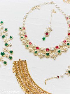 Marvelous Indian bridal ceremony jewelry. Marvelous Indian bridal ceremony jewelry.