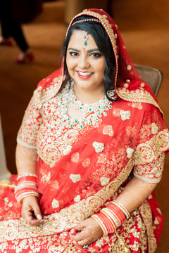 Indian bride ready for wedding ceremony. Indian bride ready for wedding ceremony.