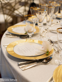 Elegant Indian wedding tableware. Elegant Indian wedding tableware.