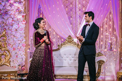 Maharani during her speech at reception party. Maharani during her speech at reception party.