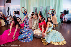 Marvelous Indian bridesmaids sangeet dance. Marvelous Indian bridesmaids sangeet dance.
