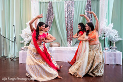 Upbeat Indian bride's maids pre-wedding presentation. Upbeat Indian bride's maids pre-wedding presentation.