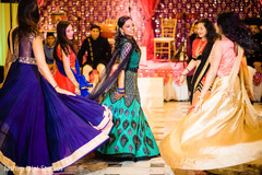 Gorgeous Indian bride during the choreographies Gorgeous Indian bride during the choreographies