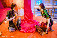 Talented statues decorating the wedding venue Talented statues decorating the wedding venue