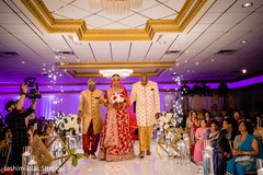 Indian bride making her amazing entrance Indian bride making her amazing entrance