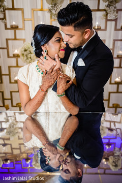 Maharani and Indian groom posing Maharani and Indian groom posing