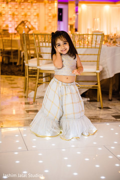 Little guest at the reception Little guest at the reception